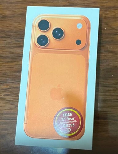  New iPhone 17 pro 256 orange 