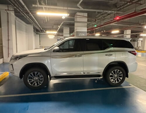 Fortuner almost zero