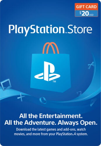 PlayStation store card 