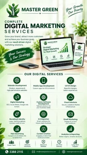website and application development