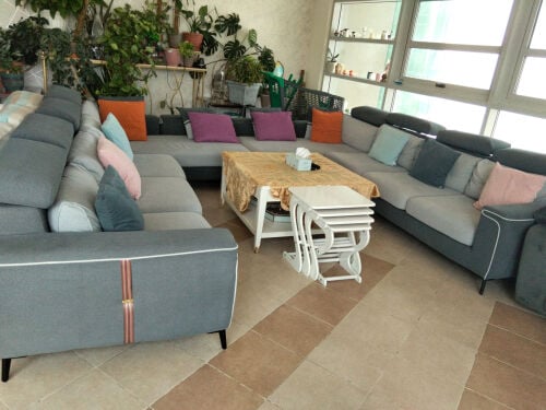 Sofa set of 2 L shape