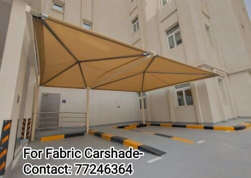 Fabric & Steel Carshade.