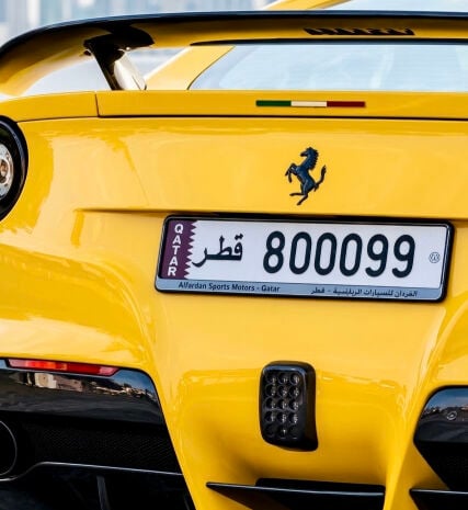 special plate number 