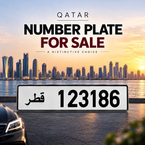6-digit car number plate