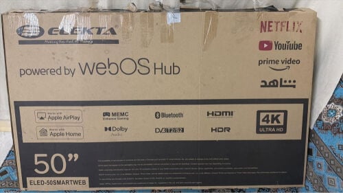 ELEKTA WEBOS SMART TV 50 INCHES 