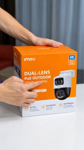 Imou dual lense Outdoor cctv camera
