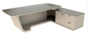 OFFICE  LUXURY L-SHAPE OFFICE DESK