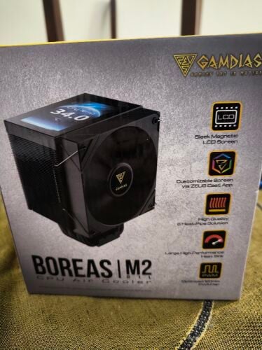 cpu fan lcd screen GAMDIAS