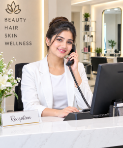 Salon Receptionist (Female)