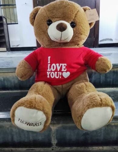 Giant "I Love You" Teddy Bear