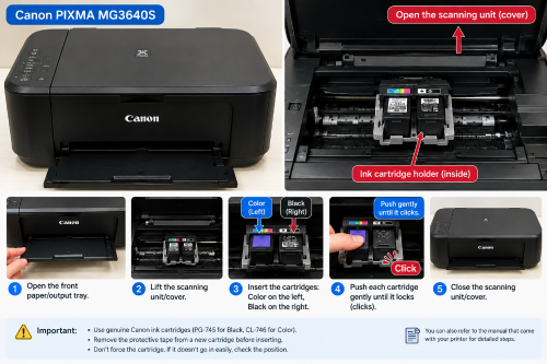 printer PIXMA MG3640S Black