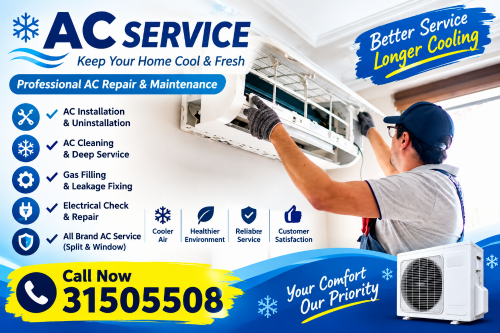 Qatar AC service and repair