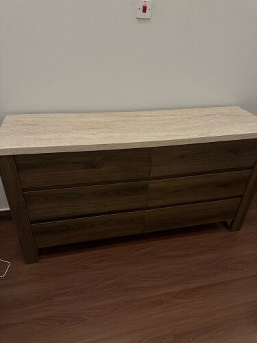 6-Drawer Dresser with Mirror 