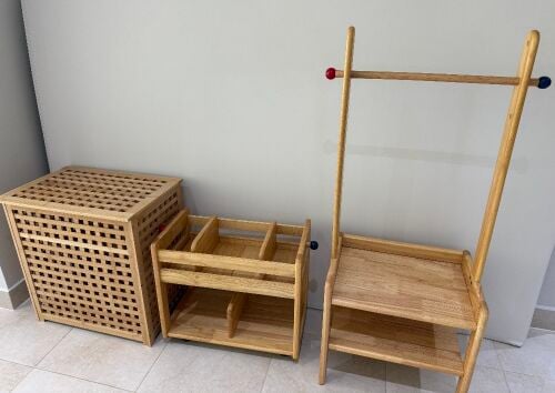 Beautiful Kids Room Storage Set