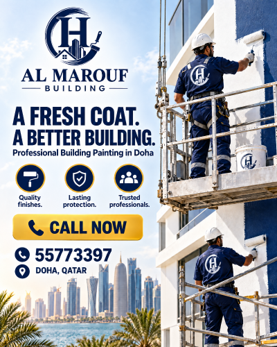 Building painting works