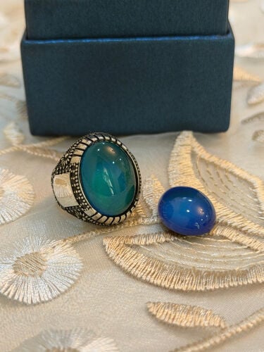  silver mazaj ring