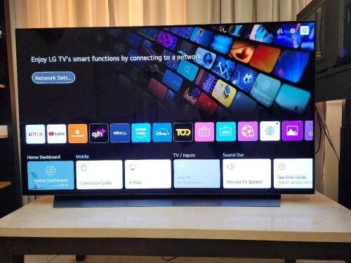 LG CX 55 inch 4K Smart OLED TV AI