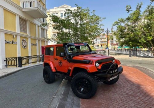 Jeep wrangler sahara
