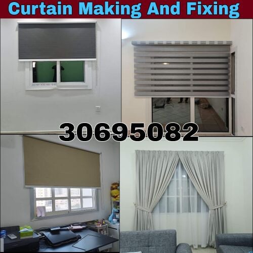 Curtain Making new And Fixing