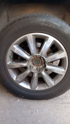 clean rims with tires