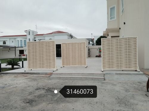 السواتر بلاستيك يو بي في سي، سوات