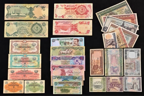 عملات عربية ورقية