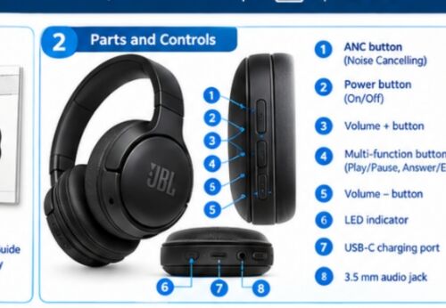 JBL TN760 Headphones