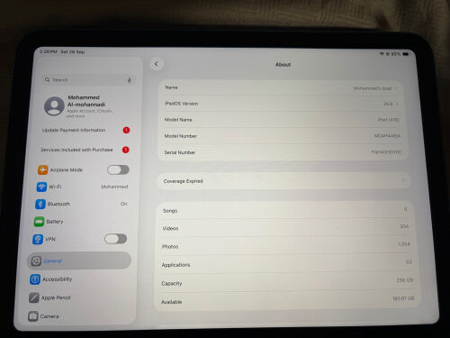 ipad a 16