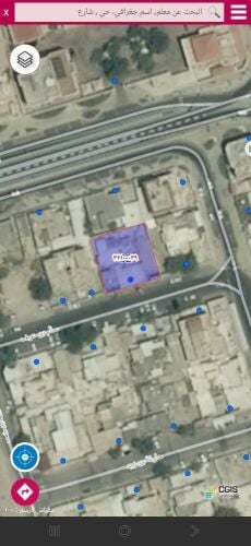 ارض ٦٠٣م  بمدينة خليفة الشمالية
