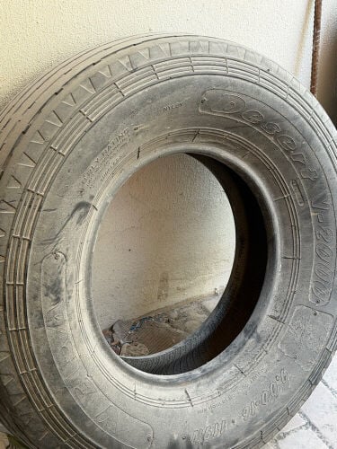rim and ballon tire 