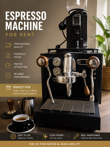 Coffee Machine Rental Espresso Mach