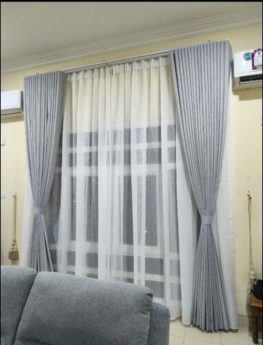 Curtain sofa make upholstery
