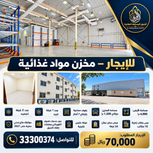 For Rent | Food Storage Warehouse