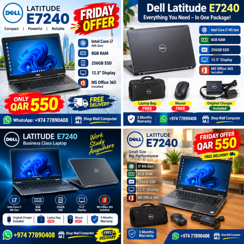 Dell Latitude 7270
Intel Core i7 6t