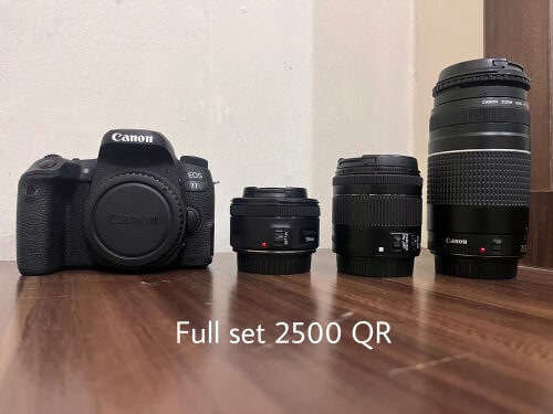 Canon EOS 77D Camera Set – For Sale