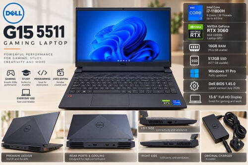 Dell G15 5511 Gaming Laptop
