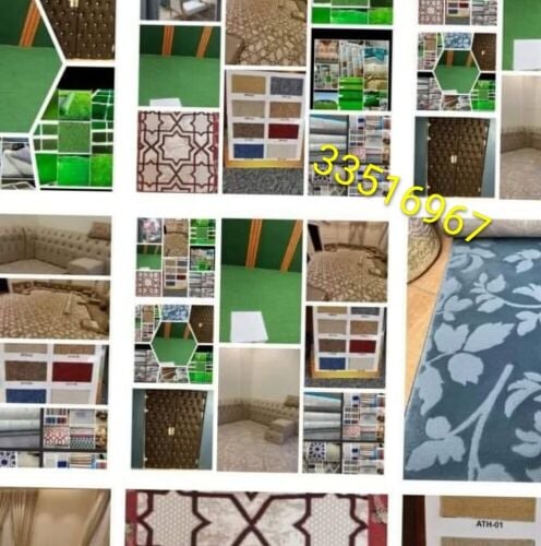 توريد وتركيب عشب أخضر وجميع انواع