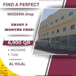 SHOP for Rent (2MONTHS FREE)