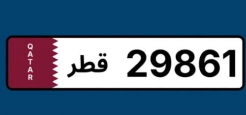29861 - Special Car Number