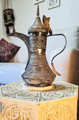 دلة عمانية(نزوى) فضة انتيك
