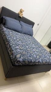 IKEA queen size with 2 mattress