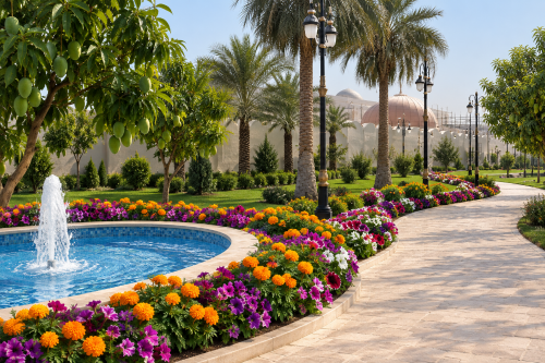 عناية الحدائق