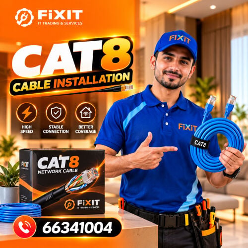 CAT8 Cable Installation(24/7)