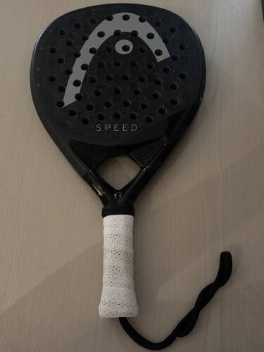 Greatly used padel racket