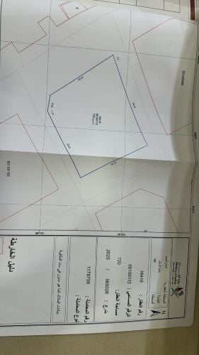 ارض لقطه بالغانم الجديد ٧٢٠م