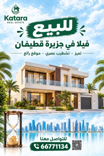 فيلا فاخره في مناطق قطرالمميزه 
