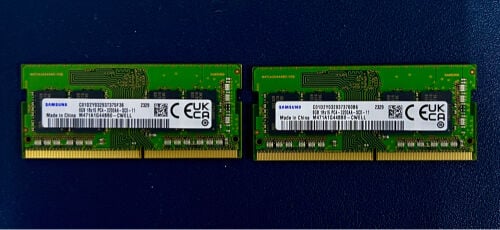 Laptop Ram DDR4 3200 16 gb 8x2