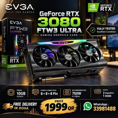 EVGA RTX 3080 FTW3 GPU