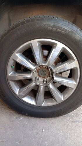 clean rims with tires