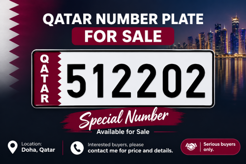 Car number plate